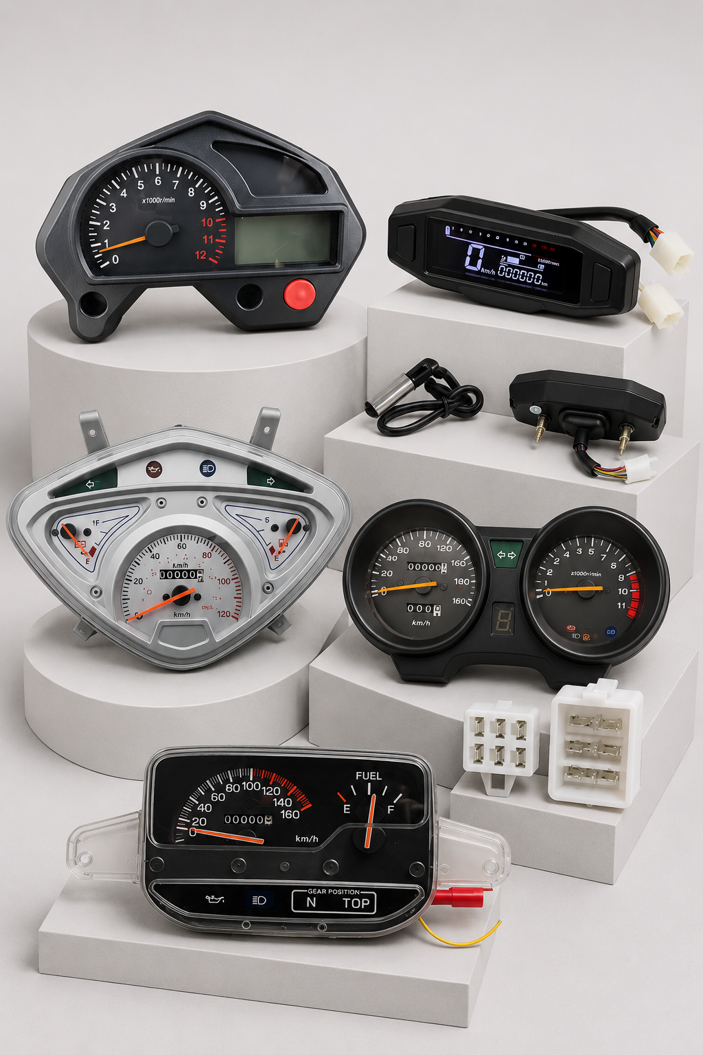 Relojes Cta. Kmtro y RPM